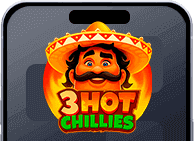 3 Super Hot Chillies en 1xSlots Casino
