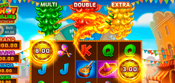 Observar los giros y la activación de bonificaciones