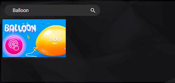 Encuentra Balloon en el catálogo