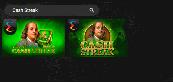Encuentra Cash Streak en el catálogo