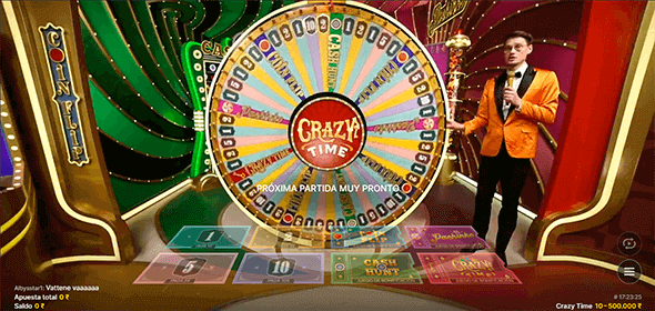 Crazy Time en 1xSlots