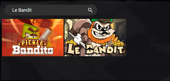 Encuentra Le Bandit en el catálogo