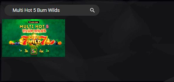 Encuentra Multi Hot 5 Burn Wilds en el catálogo