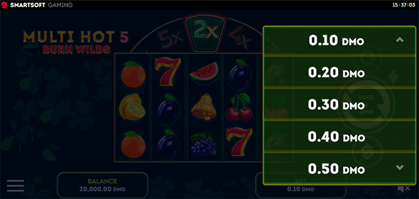 Seleccionar el monto de apuesta