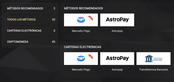 Elija los m茅todos en 1xSlots Casino M茅todos de pago en 1xSlots