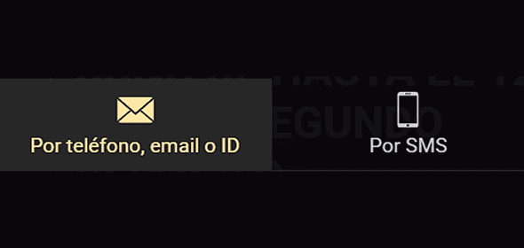 Elige tu método de acceso Elige tu método de acceso